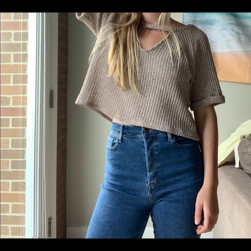 Love Culture V Neck Sweatshirt